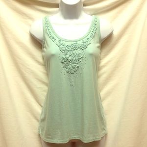 Tommy Bahama embellished tank